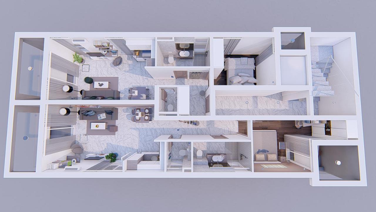 Apartments Adriatic Ποντστράνα Εξωτερικό φωτογραφία